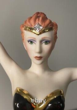 Franklin Mint Fine Porcelain Figurine 12 PROMISE OF GOLD Art Deco Style