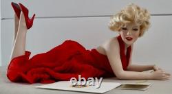 Franklin Mint Forever Marilyn Porcelain Portrait Doll
