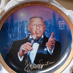 Franklin Mint Frank Sinatra Limited Edition Porcelain Collector Plates 8