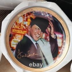 Franklin Mint Frank Sinatra Limited Edition Porcelain Collector Plates 8
