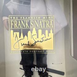 Franklin Mint Frank Sinatra Porcelain Portrait Doll 17in Collector Edition Box