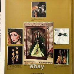 Franklin Mint GWTW Scarlett O'Hara Golden Tribute Porcelain Doll NRFB