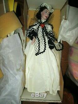 Franklin Mint GWTW Scarlett O'Hara Porcelain Doll