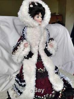 Franklin Mint Gibson Girl Boudoir Doll 23 inches high (approx)