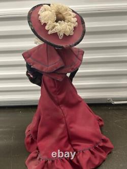 Franklin Mint Gibson Girl Clarissa Doll withstand & C. O. A