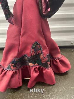 Franklin Mint Gibson Girl Clarissa Doll withstand & C. O. A