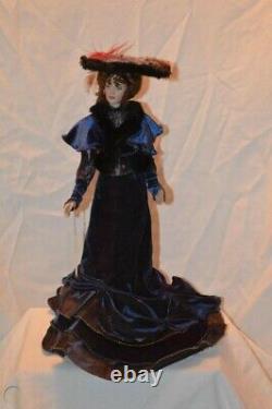 Franklin Mint Gibson Girl Josephine Porcelain doll 16 Exhibition in Paris