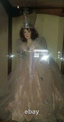 Franklin Mint Glinda Good Witch Wizard Of Oz Porcelain Doll Excellent Condition