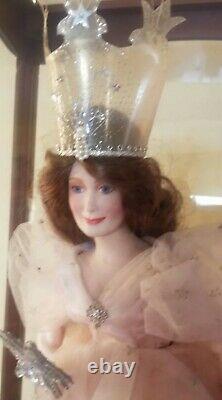 Franklin Mint Glinda Good Witch Wizard Of Oz Porcelain Doll Excellent Condition