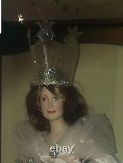 Franklin Mint Glinda Good Witch Wizard Of Oz Porcelain Doll Excellent Condition