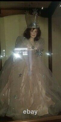 Franklin Mint Glinda Good Witch Wizard Of Oz Porcelain Doll Excellent Condition