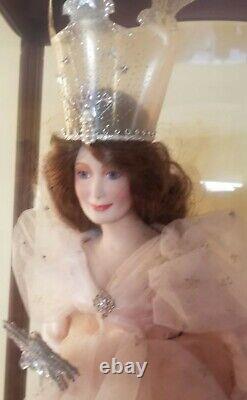 Franklin Mint Glinda Good Witch Wizard Of Oz Porcelain Doll Excellent Condition