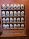 Franklin Mint Gloria Vanderbilt Spice Rack 24 Porcelain jars