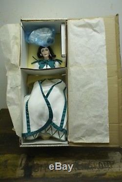 Franklin Mint Gone With The Wind Rhett's Promise Dress Porcelain Doll