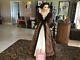Franklin Mint Gone With The Wind Scarlett In Paisley Robe Porcelain Doll 22 Inch