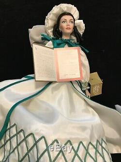 Franklin Mint Gone With The Wind Scarlett OHara Porcelain Doll Rhetts Promise