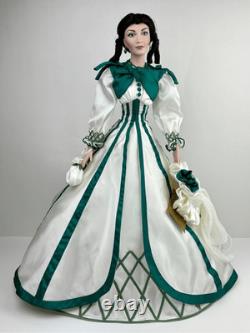 Franklin Mint Gone With The Wind Scarlett Rhett's Promise Porcelain Doll 22in