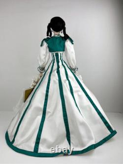 Franklin Mint Gone With The Wind Scarlett Rhett's Promise Porcelain Doll 22in