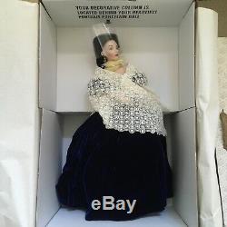 Franklin Mint Gone With the Wind Scarlett's Portrait Porcelain Doll withCOA NRFB