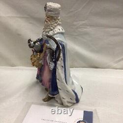 Franklin Mint Grandfather Frost Victorian Santa Christmas 11 Sculpture Figurine