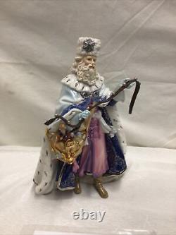 Franklin Mint Grandfather Frost Victorian Santa Christmas 11 Sculpture Figurine