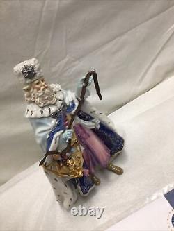 Franklin Mint Grandfather Frost Victorian Santa Christmas 11 Sculpture Figurine