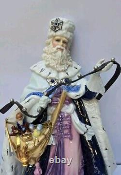 Franklin Mint Grandfather Frost Victorian Santa Claus Christmas 11