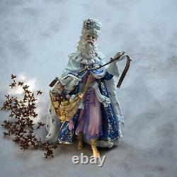 Franklin Mint Grandfather Frost Victorian Santa Claus Christmas 11