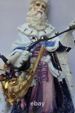 Franklin Mint Grandfather Frost Victorian Santa Claus Christmas 11