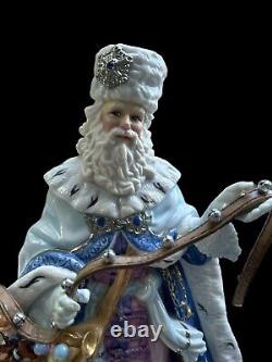 Franklin Mint Grandfather Frost Victorian Santa Claus Christmas 11