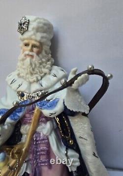 Franklin Mint Grandfather Frost Victorian Santa Claus Christmas 11