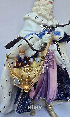 Franklin Mint Grandfather Frost Victorian Santa Claus Christmas 11