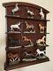 Franklin Mint Great Horses Of The World Collection With Shelf