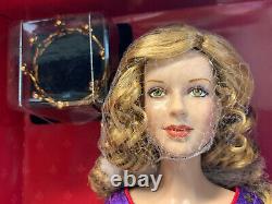 Franklin Mint Guinevere Vinyl Portrait Doll 16 With Royal Crown COA NRFB