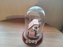 Franklin Mint Gwtw Scarlett O'hara Bedroom Domed Glass Globe 1993 Gone With The