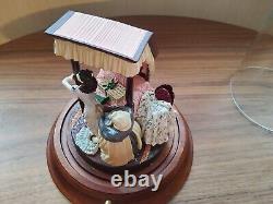 Franklin Mint Gwtw Scarlett O'hara Bedroom Domed Glass Globe 1993 Gone With The