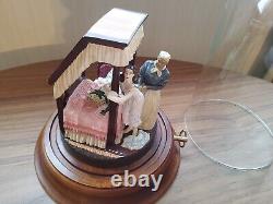 Franklin Mint Gwtw Scarlett O'hara Bedroom Domed Glass Globe 1993 Gone With The