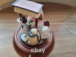 Franklin Mint Gwtw Scarlett O'hara Bedroom Domed Glass Globe 1993 Gone With The