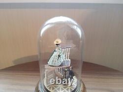 Franklin Mint Gwtw Scarlett O'hara Romance At Twelve Oaks Domed Glass Globe 1993