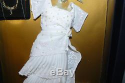 Franklin Mint Heavenly Gown Plus Jewerly For The Porcelain FM Titanic Rose Doll