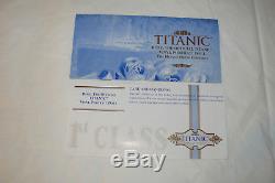 Franklin Mint Heavenly Gown Plus Jewerly For The Porcelain FM Titanic Rose Doll