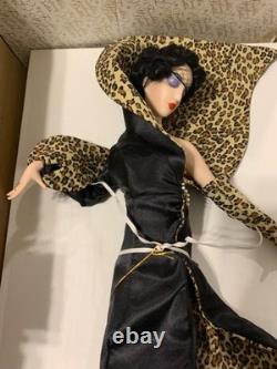 Franklin Mint Heirloom 19 ERTE PANTHER Porcelain Doll, Art Deco