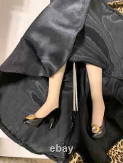 Franklin Mint Heirloom 19 ERTE PANTHER Porcelain Doll, Art Deco