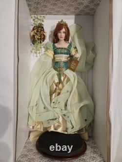 Franklin Mint Heirloom Brianna Princess Of Tara Porcelain Doll New with COA