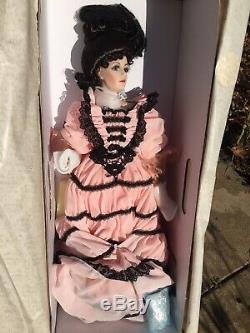 Franklin Mint Heirloom Coca-Cola Porcelain Doll Victoria Limited Edition 1906