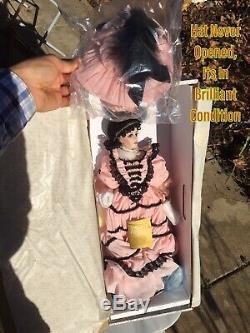 Franklin Mint Heirloom Coca-Cola Porcelain Doll Victoria Limited Edition 1906