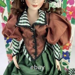 Franklin Mint Heirloom Colleen Of Country Cork Porcelain Doll 20