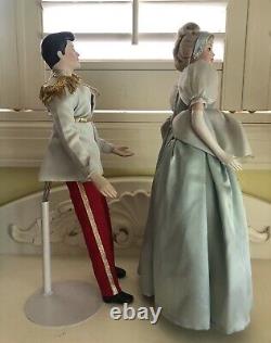 Franklin Mint Heirloom Doll Disney's Cinderella Prince Charming Porcelain