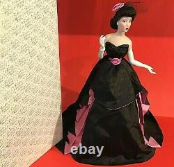 Franklin Mint Heirloom Doll Hillary The Manhattan Heiress 1991 Rare Porcelain