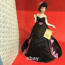 Franklin Mint Heirloom Doll Hillary The Manhattan Heiress 1991 Rare Porcelain